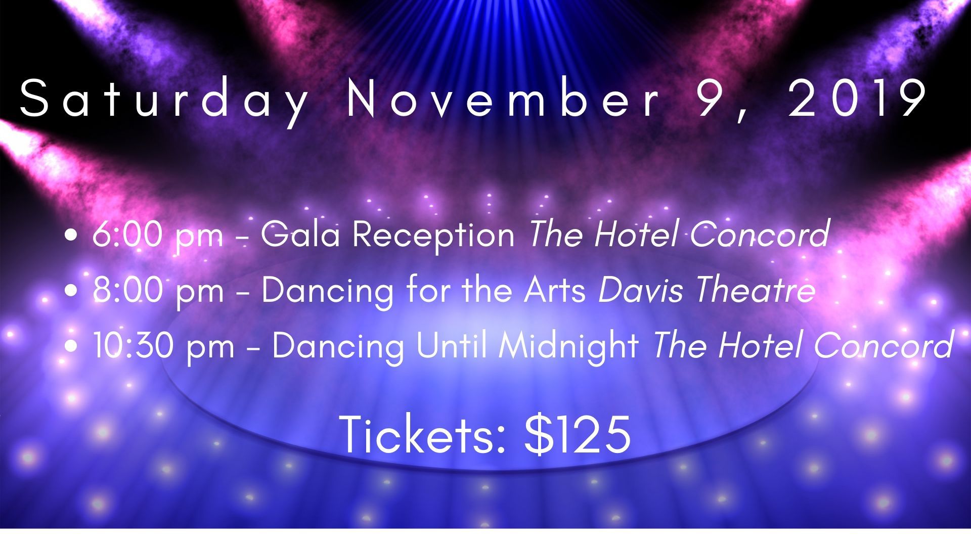 Dancing for the Arts